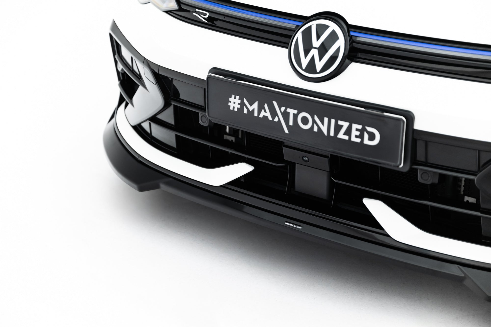 Maxton Design Splitter delantero V.4 para Volkswagen Golf R Variant Mk8 Facelift - imagen 5