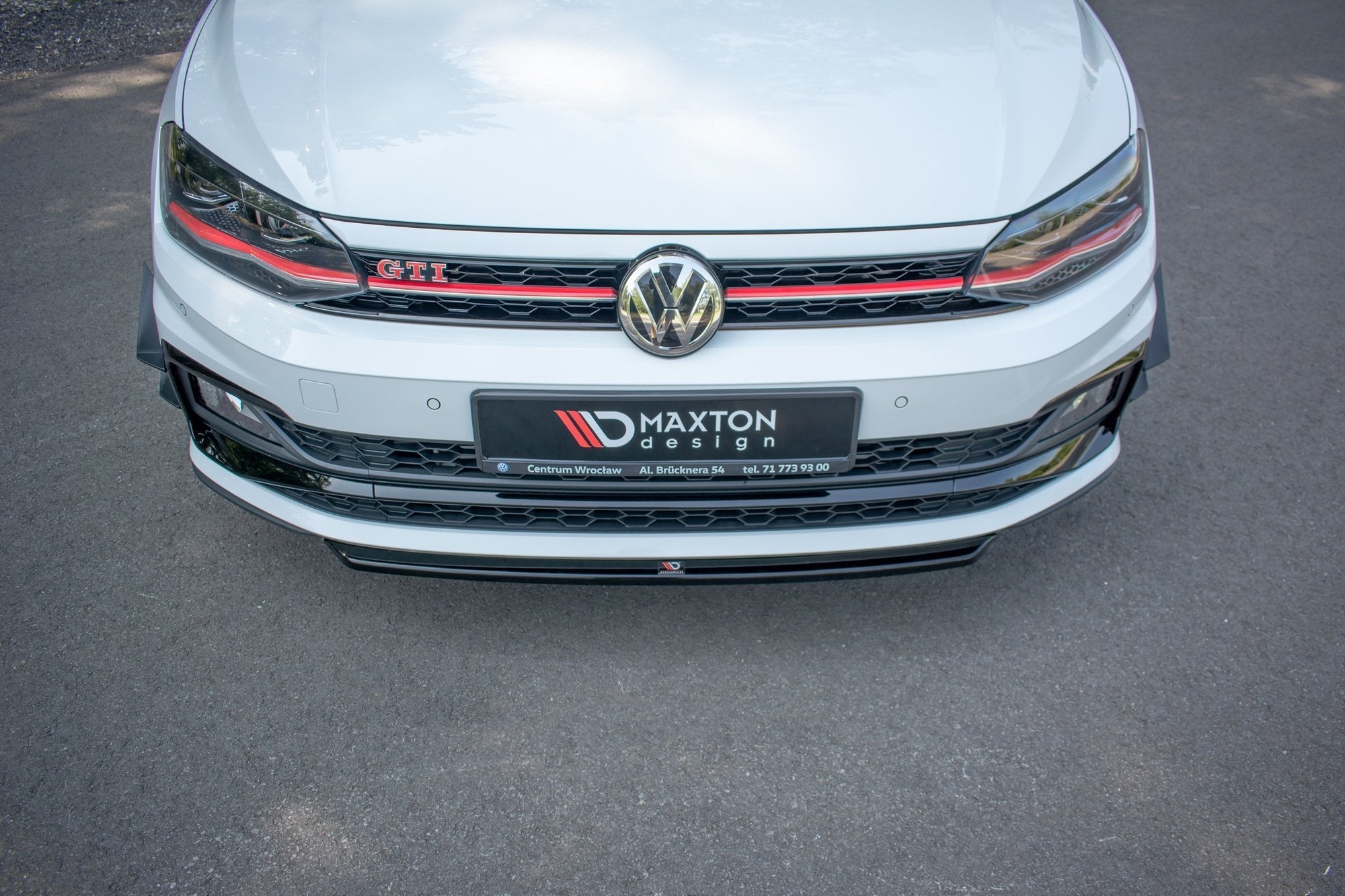 Maxton Design Splitter delantero V.4 para Volkswagen Polo GTI / R-line Mk6 - imagen 3