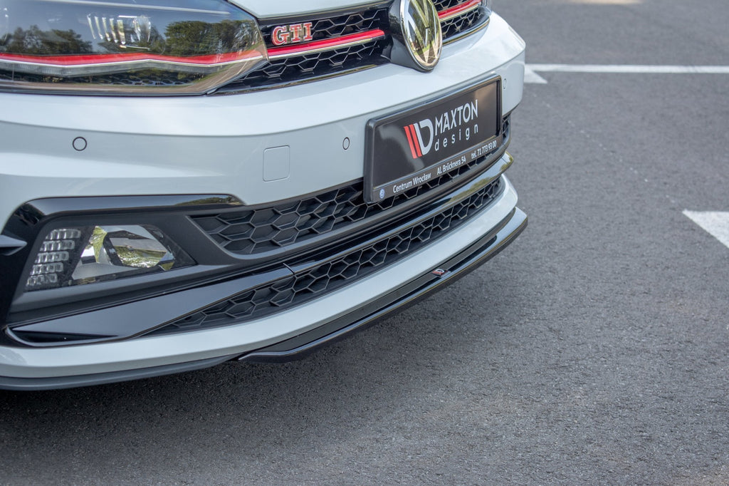 Maxton Design Splitter delantero V.4 para Volkswagen Polo GTI / R-line Mk6 - imagen 4