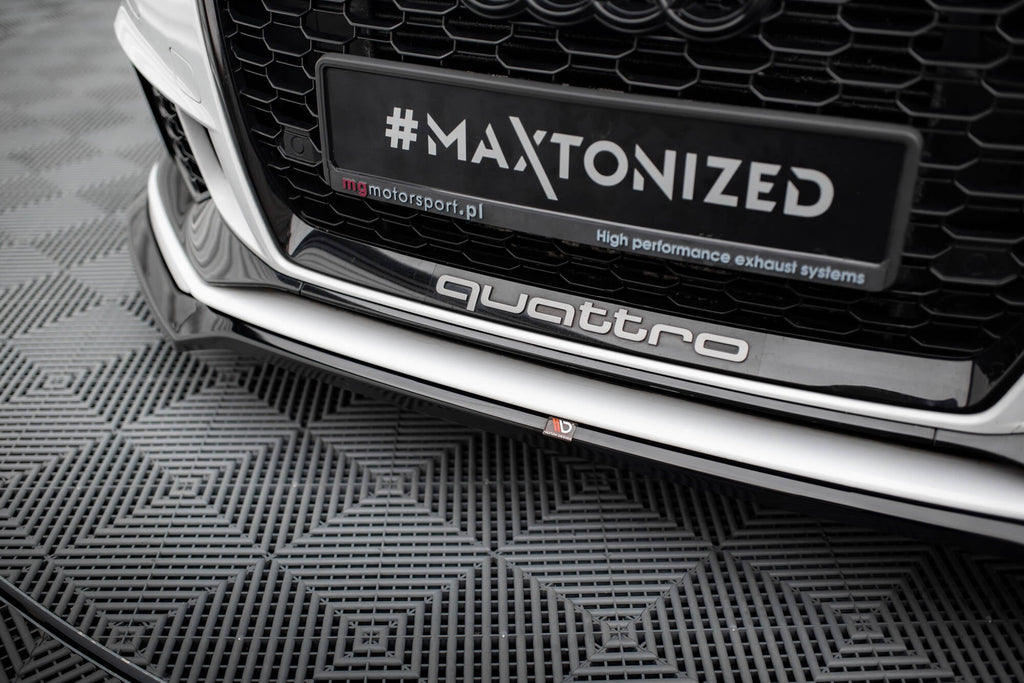 Maxton Design Splitter delantero V.5 para Audi RS3 Sedan 8V Facelift - imagen 3