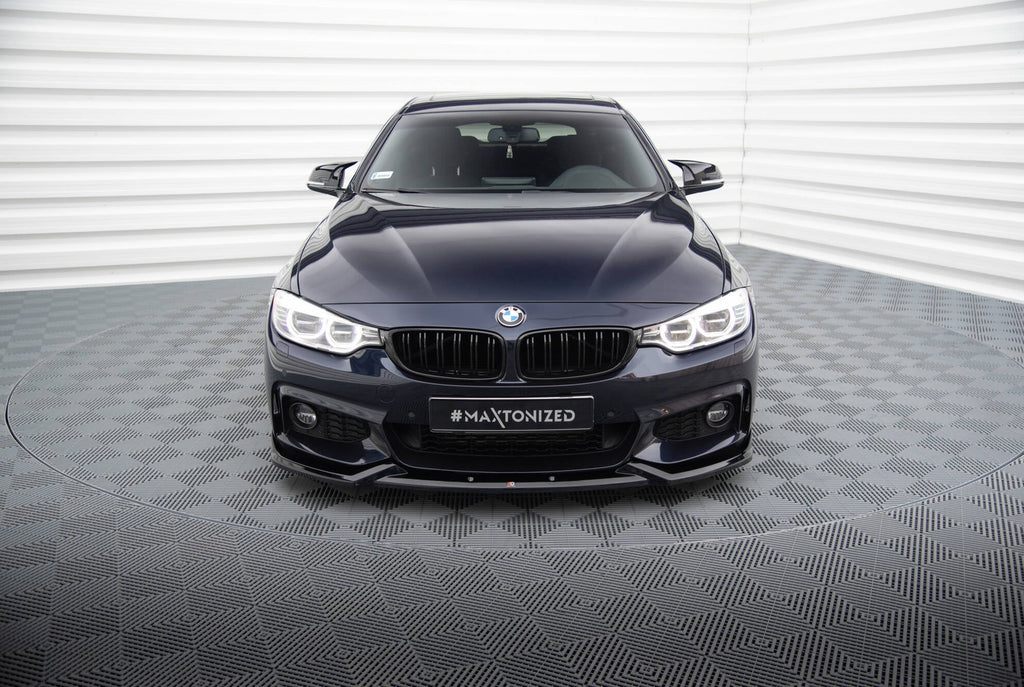 Maxton Design Splitter delantero V.5 para BMW 4 Coupe / Gran Coupe / Cabrio M-Pack F32 / F36 / F33 - imagen 2