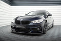 Maxton Design Splitter delantero V.5 para BMW 4 Coupe / Gran Coupe / Cabrio M-Pack F32 / F36 / F33 - imagen 1