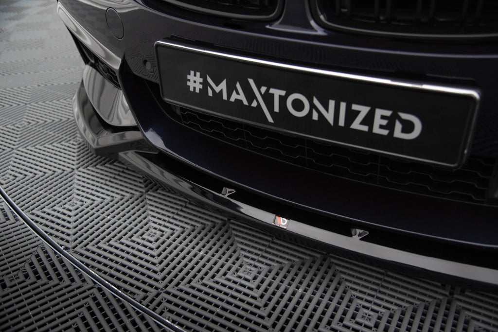 Maxton Design Splitter delantero V.5 para BMW 4 Coupe / Gran Coupe / Cabrio M-Pack F32 / F36 / F33 - imagen 3