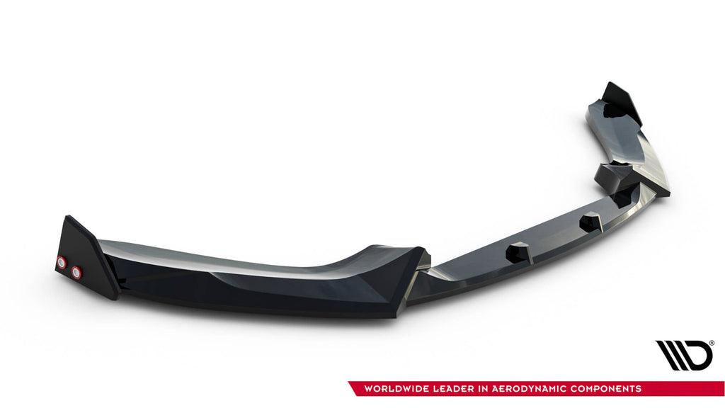 Maxton Design Splitter delantero V.5 + Flaps para BMW 1 M-Pack / M140i F20 Facelift - imagen 5