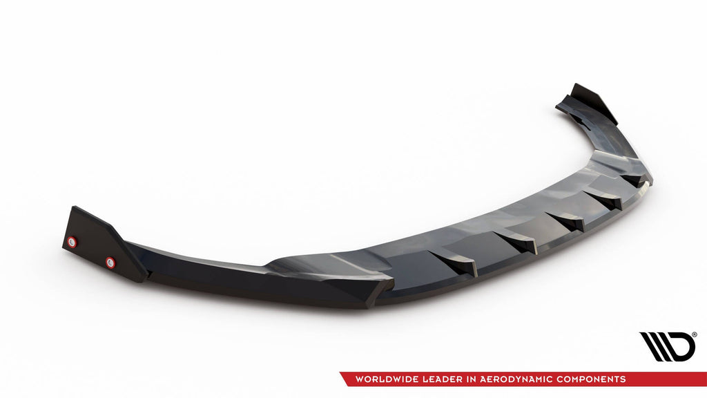 Maxton Design Splitter delantero V.5 + Flaps para Volkswagen Golf R / R-Line Mk7 - imagen 5