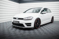 Maxton Design Splitter delantero V.5 + Flaps para Volkswagen Golf R / R-Line Mk7 - imagen 1