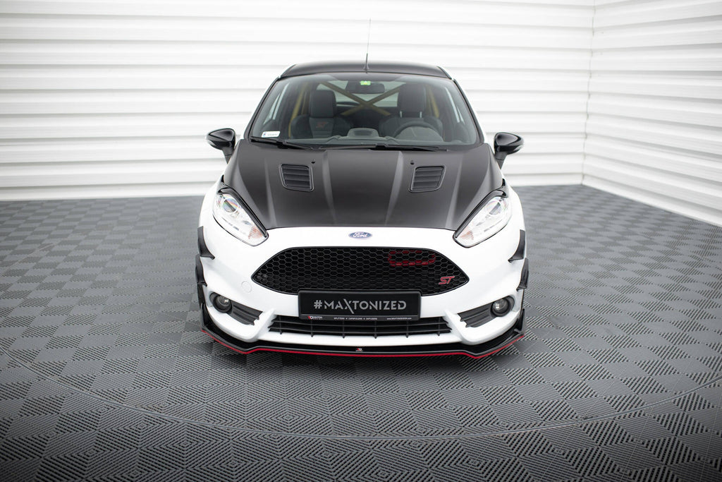 Maxton Design Splitter delantero V.5 para Ford Fiesta ST Mk7 Facelift - imagen 2