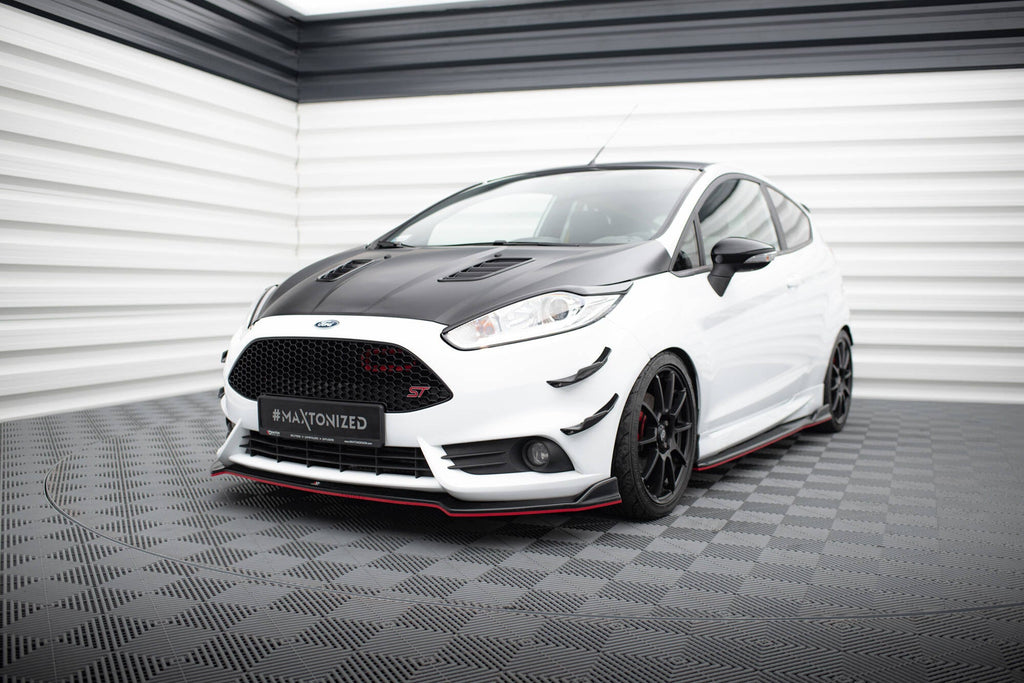 Maxton Design Splitter delantero V.5 para Ford Fiesta ST Mk7 Facelift - imagen 4