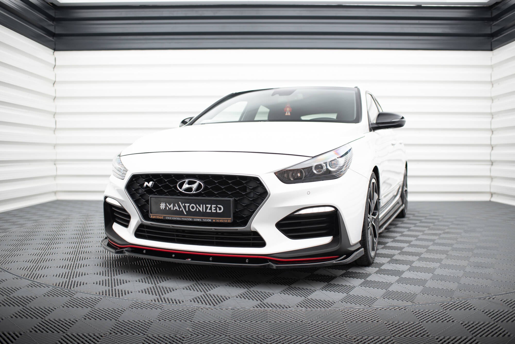 Maxton Design Splitter delantero V.5 para Hyundai I30 N Mk3 Hatchback/ Fastback - imagen 1
