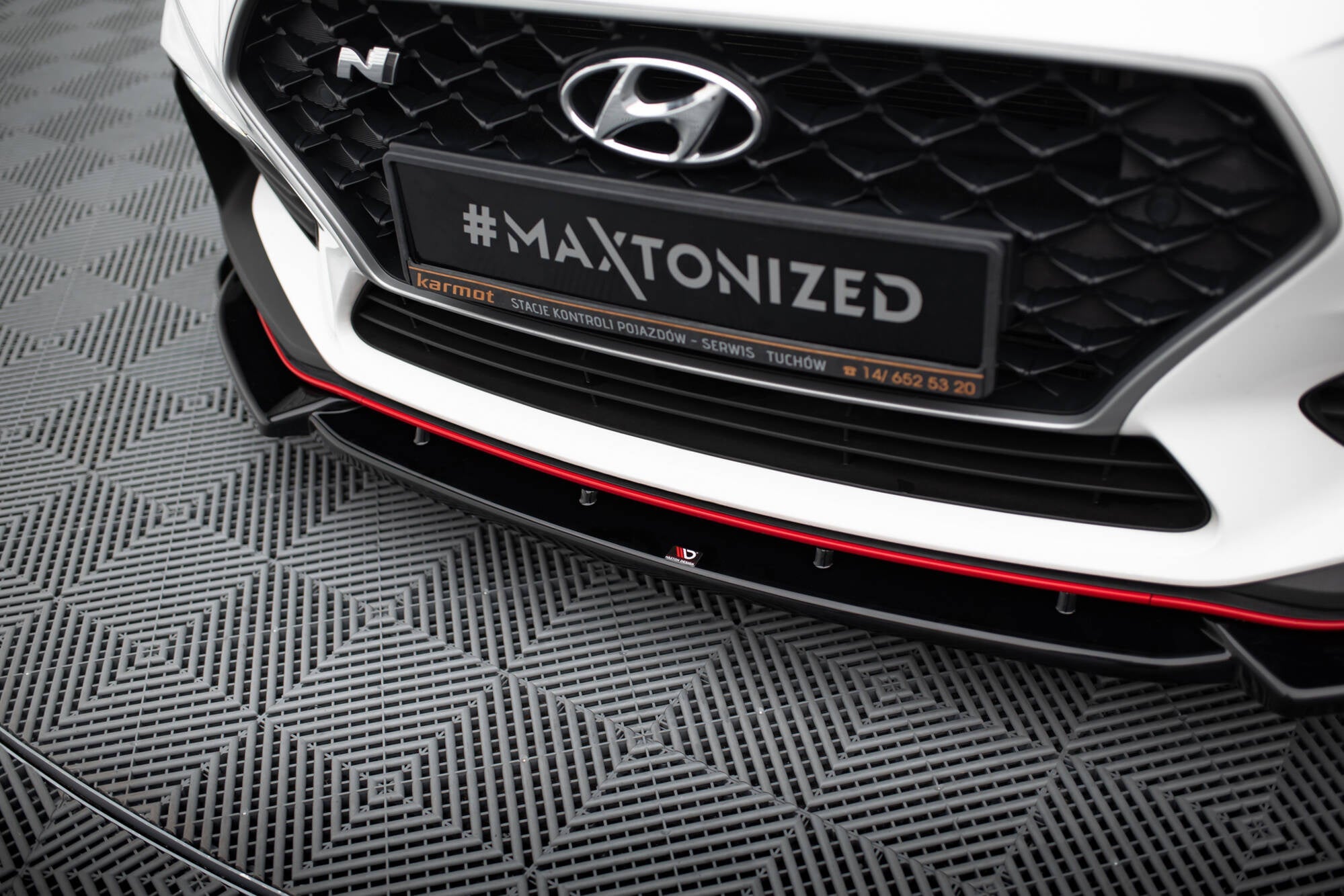 Maxton Design Splitter delantero V.5 para Hyundai I30 N Mk3 Hatchback/ Fastback - imagen 3