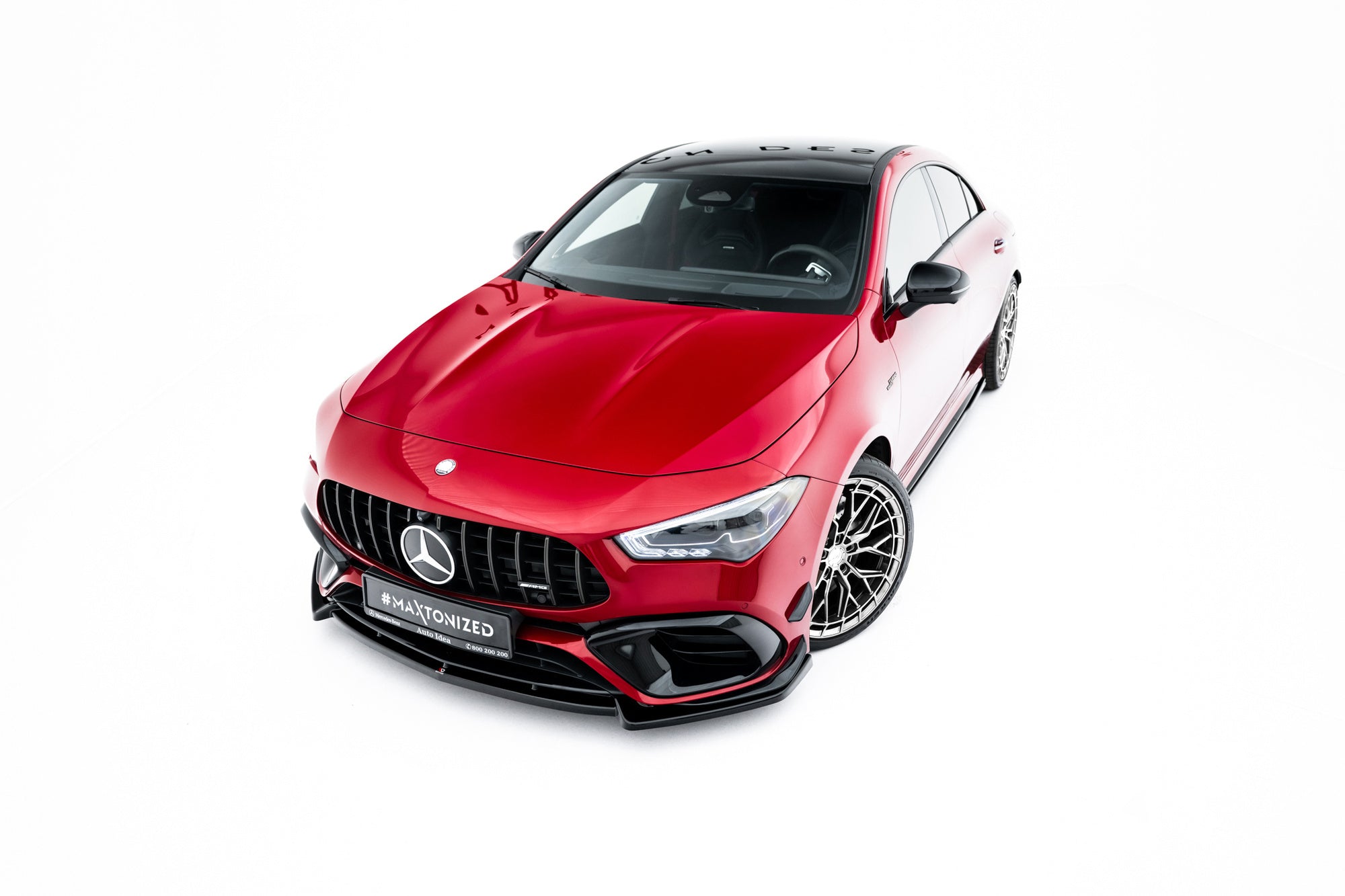 Maxton Design Splitter delantero V.2 para Mercedes-AMG CLA 45 Aero C118 Facelift - imagen 2