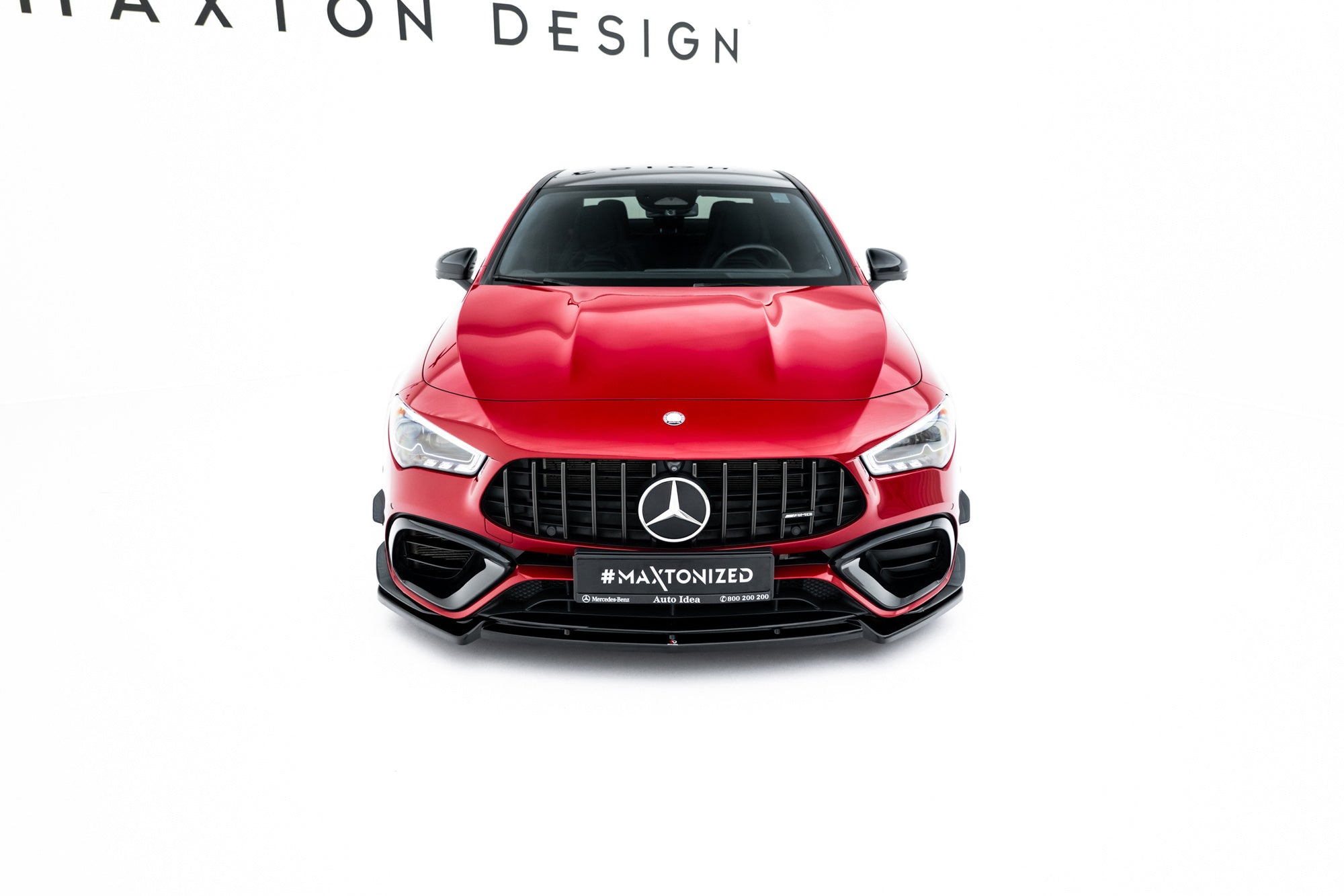 Maxton Design Splitter delantero V.2 para Mercedes-AMG CLA 45 Aero C118 Facelift - imagen 3