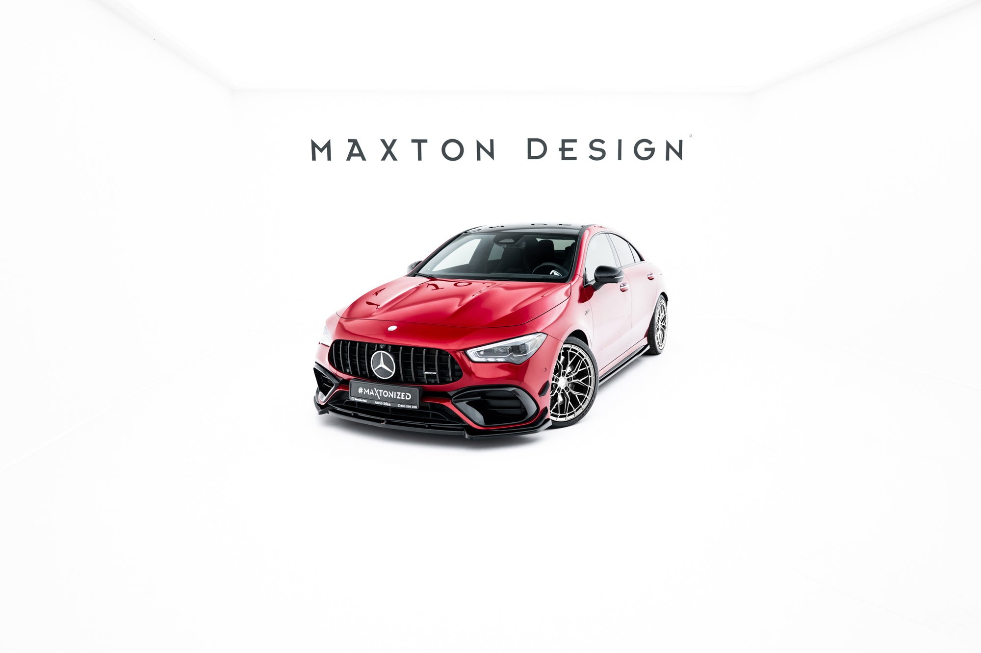 Maxton Design Splitter delantero V.2 para Mercedes-AMG CLA 45 Aero C118 Facelift - imagen 5