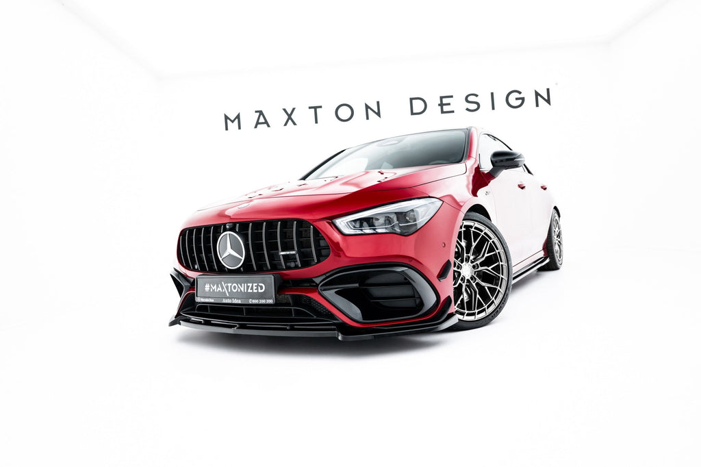 Maxton Design Splitter delantero V.2 para Mercedes-AMG CLA 45 Aero C118 Facelift - imagen 1