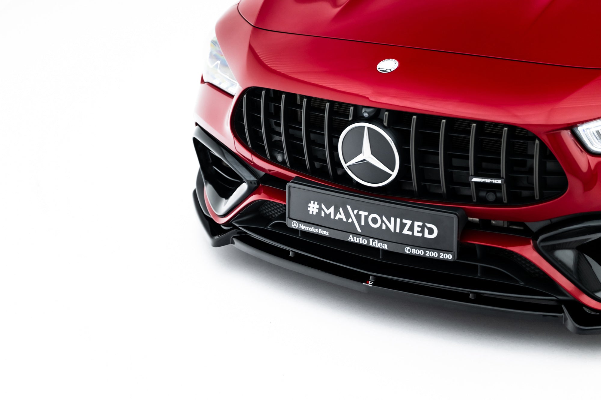 Maxton Design Splitter delantero V.2 para Mercedes-AMG CLA 45 Aero C118 Facelift - imagen 6