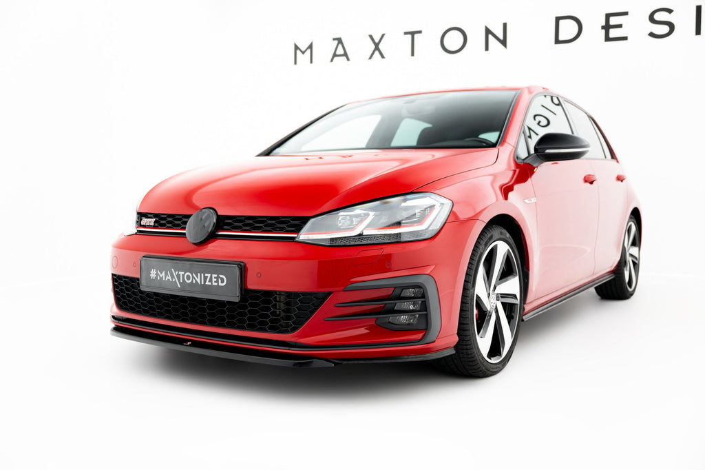 Maxton Design Splitter delantero V.5 para Volkswagen Golf GTI / GTD Mk7 Facelift - imagen 1