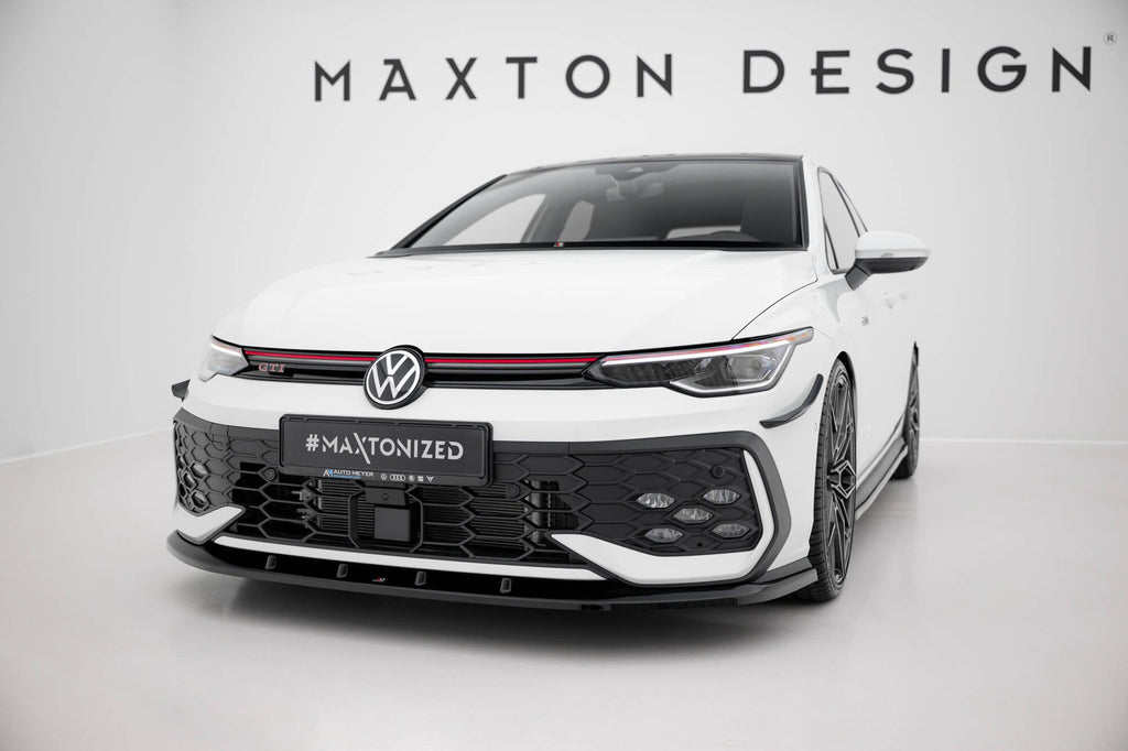 Maxton Design Splitter delantero V.5 para Volkswagen Golf GTI / GTE / R-Line Mk8 Facelift - imagen 1