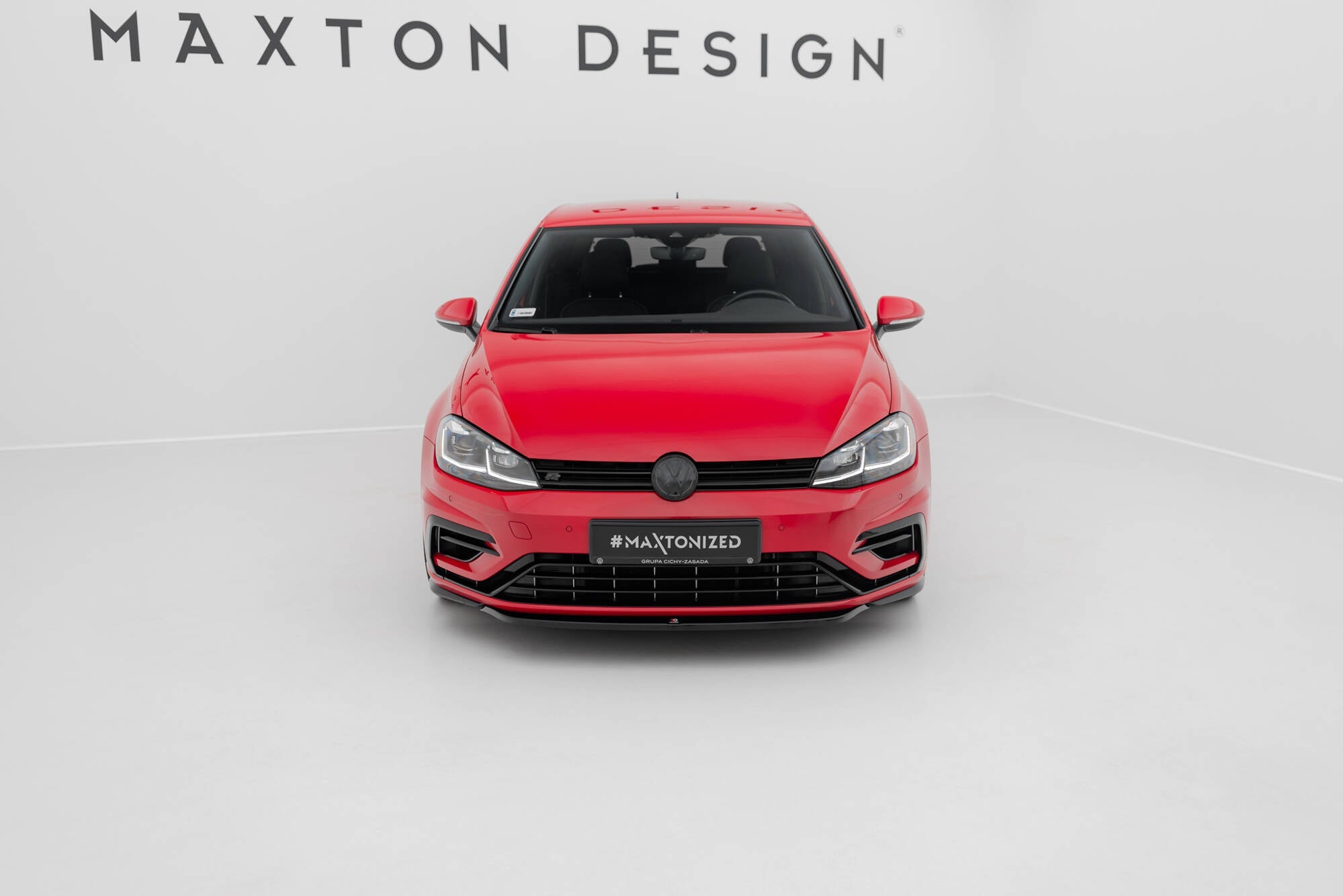 Maxton Design Splitter delantero V.5 para Volkswagen Golf R / R-Line Mk7 Facelift - imagen 2