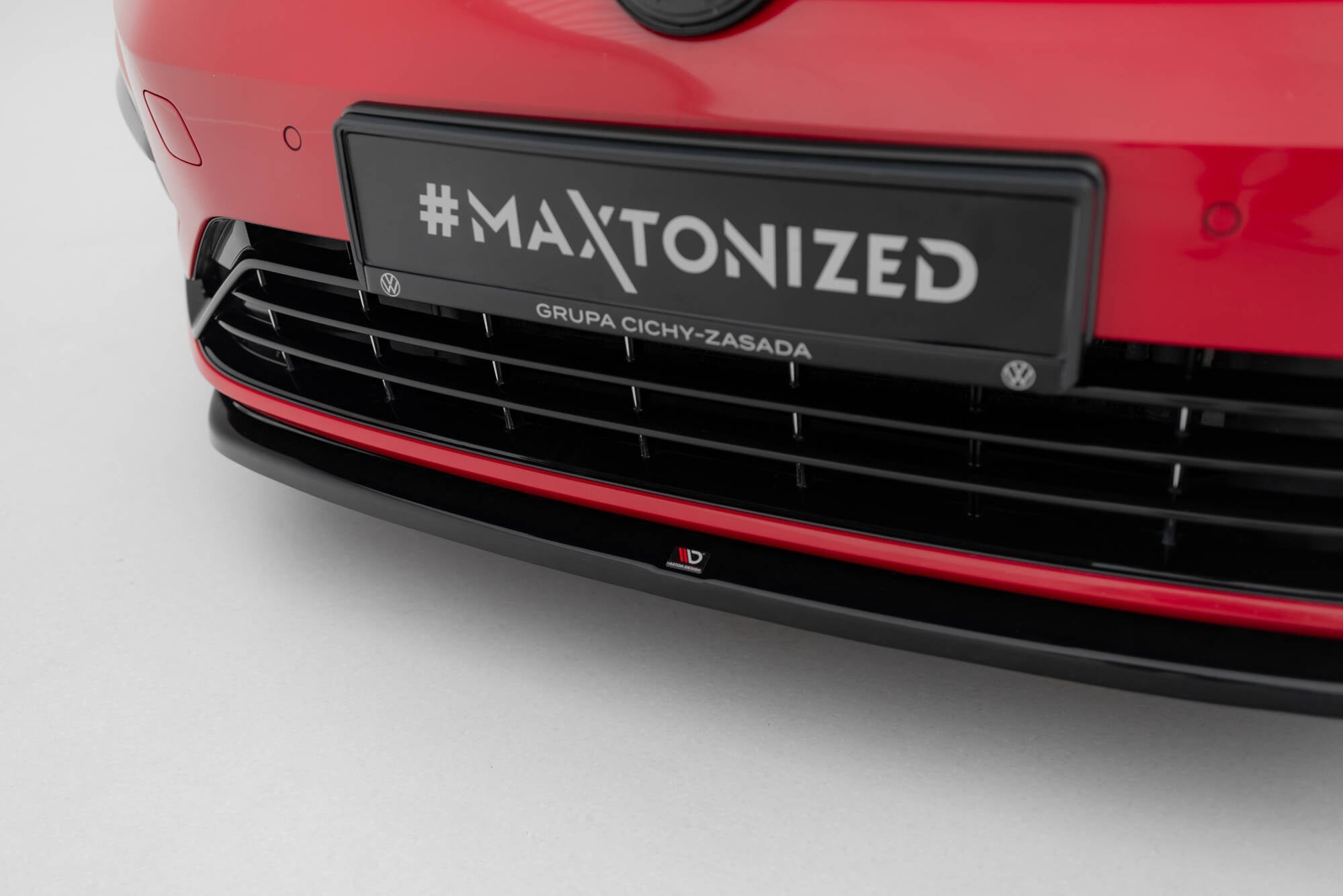 Maxton Design Splitter delantero V.5 para Volkswagen Golf R / R-Line Mk7 Facelift - imagen 4
