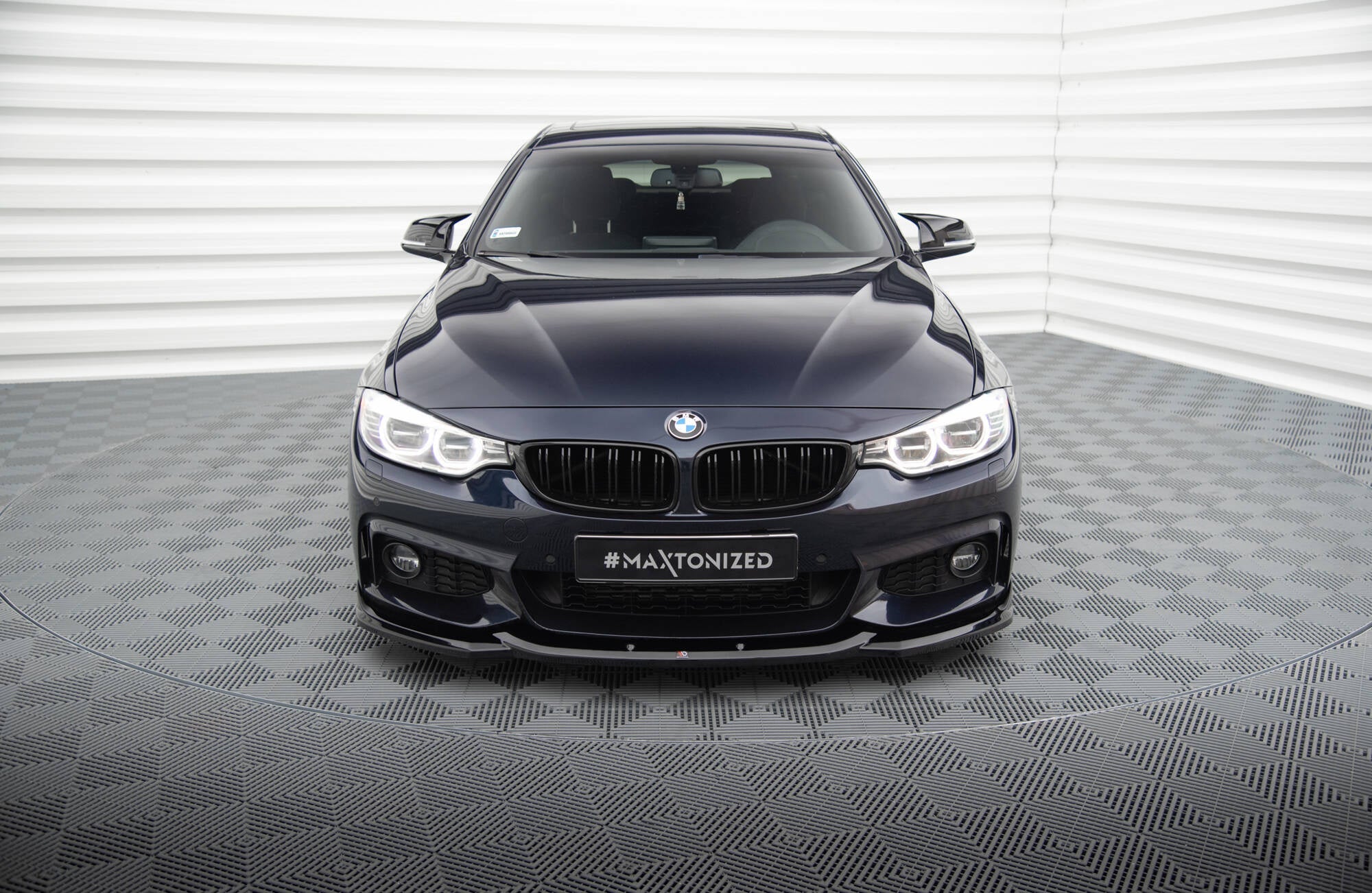 Maxton Design Splitter delantero V.6 para BMW 4 Coupe / Gran Coupe / Cabrio M-Pack F32 / F36 / F33 - imagen 2