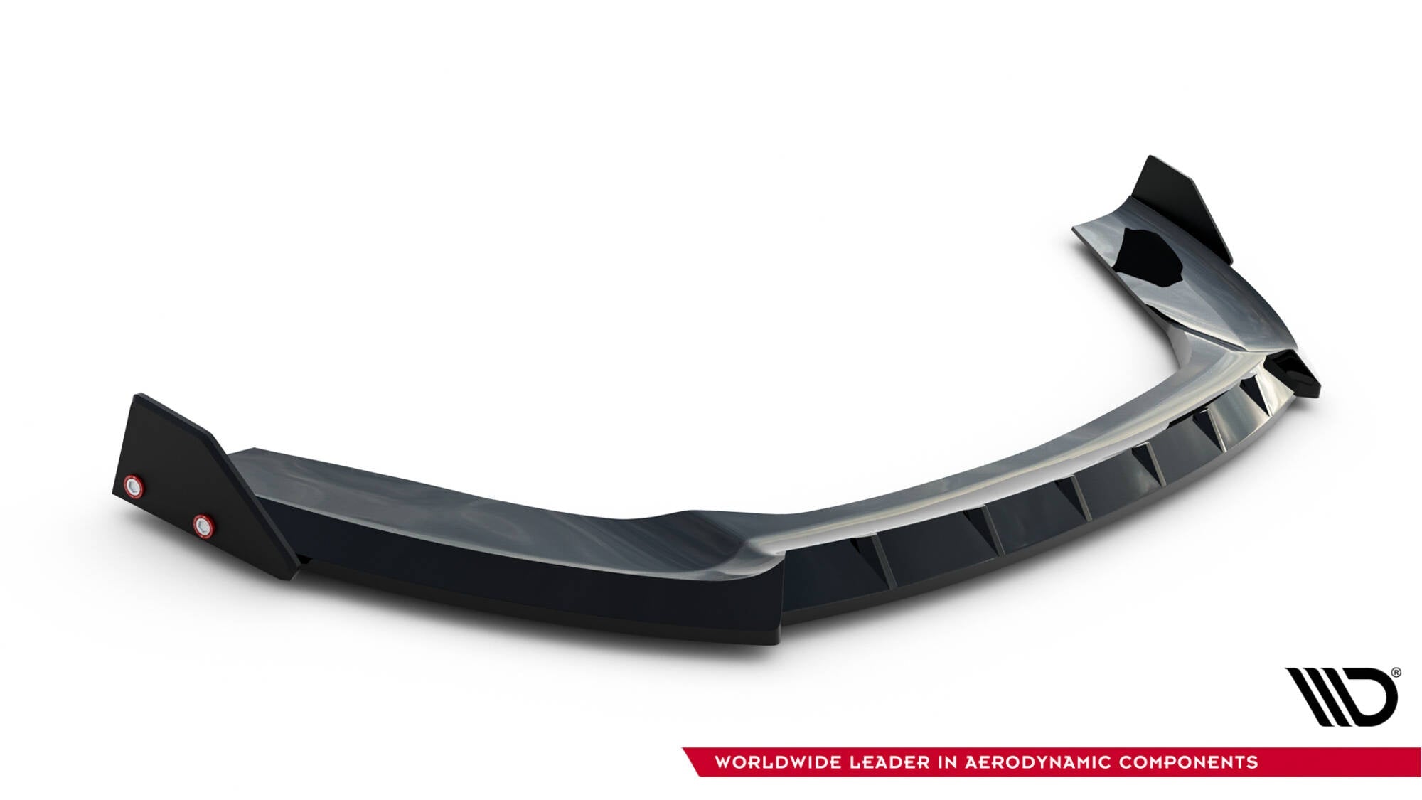 Maxton Design Splitter delantero V.6 + Flaps para Ford Fiesta ST Mk7 Facelift - imagen 6