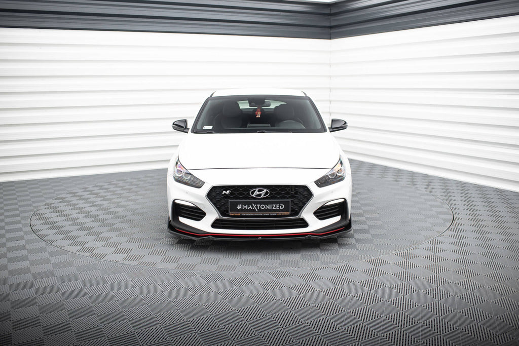 Maxton Design Splitter delantero V.6 + Flaps para Hyundai I30 N Mk3 Hatchback/Fastback - imagen 2