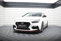Maxton Design Splitter delantero V.6 + Flaps para Hyundai I30 N Mk3 Hatchback/Fastback - imagen 1
