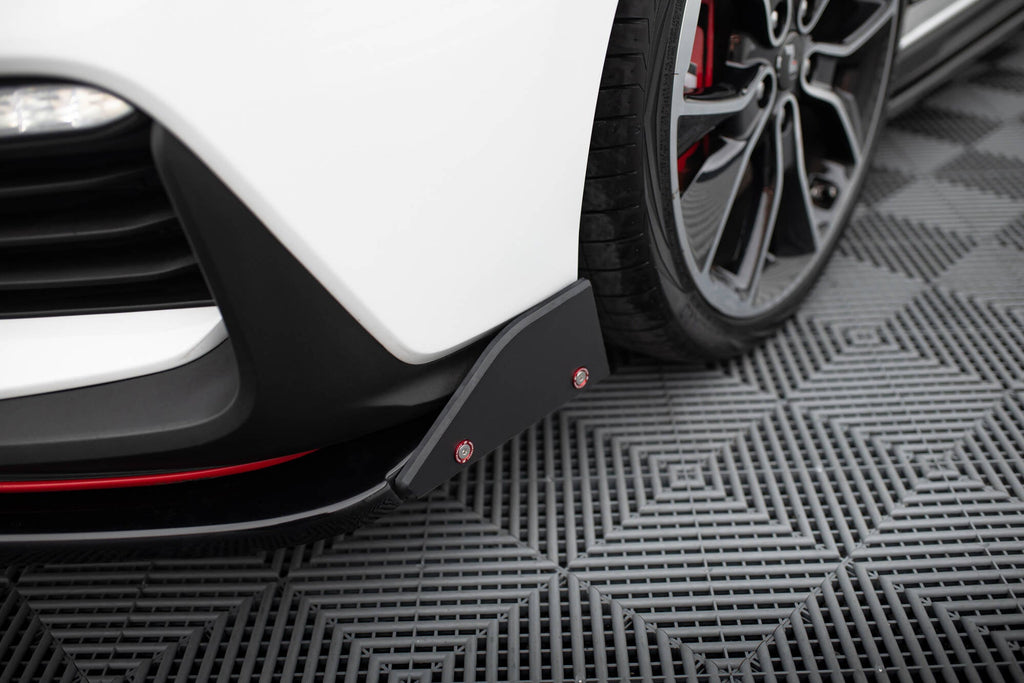 Maxton Design Splitter delantero V.6 + Flaps para Hyundai I30 N Mk3 Hatchback/Fastback - imagen 4