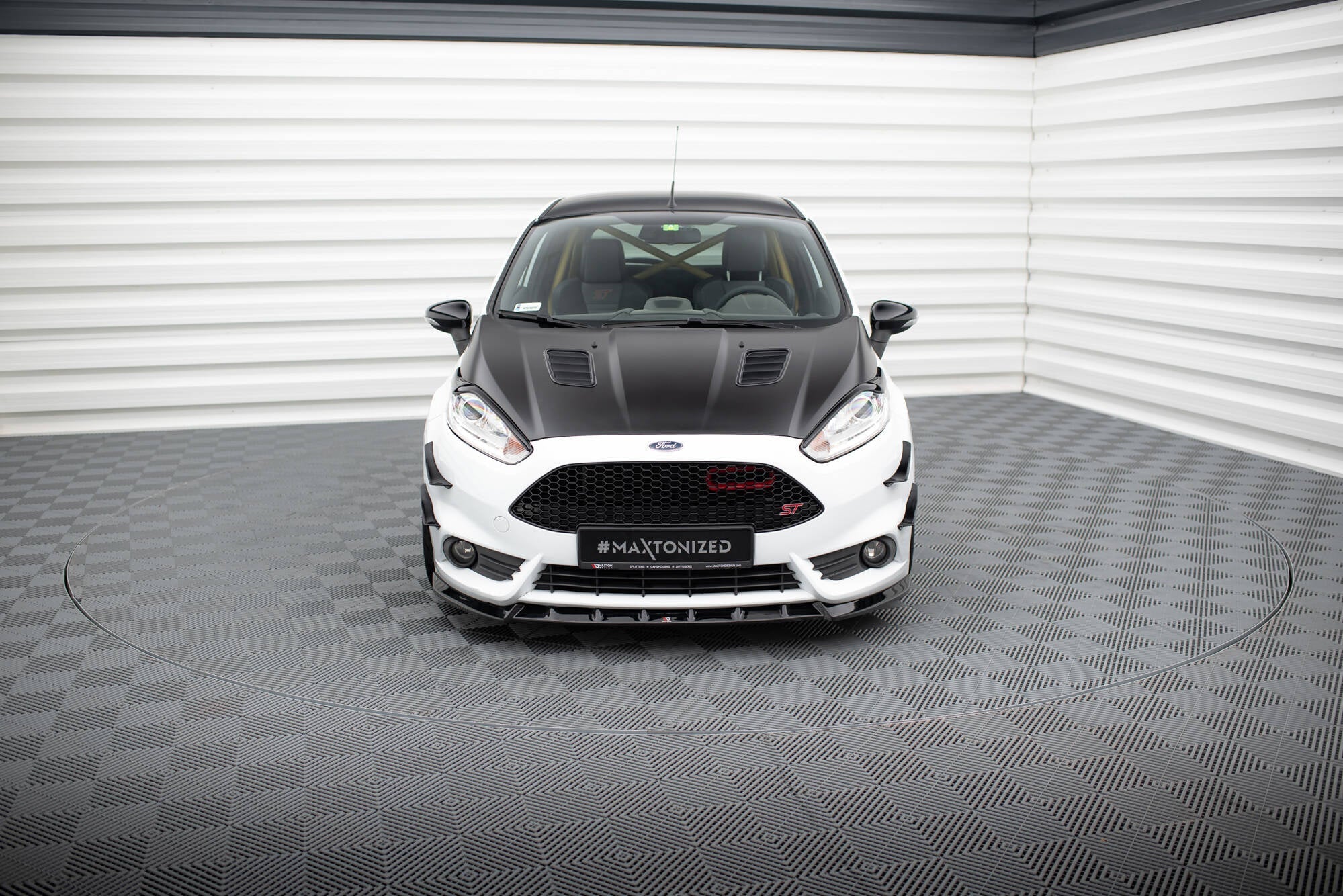 Maxton Design Splitter delantero V.6 para Ford Fiesta ST Mk7 Facelift - imagen 2