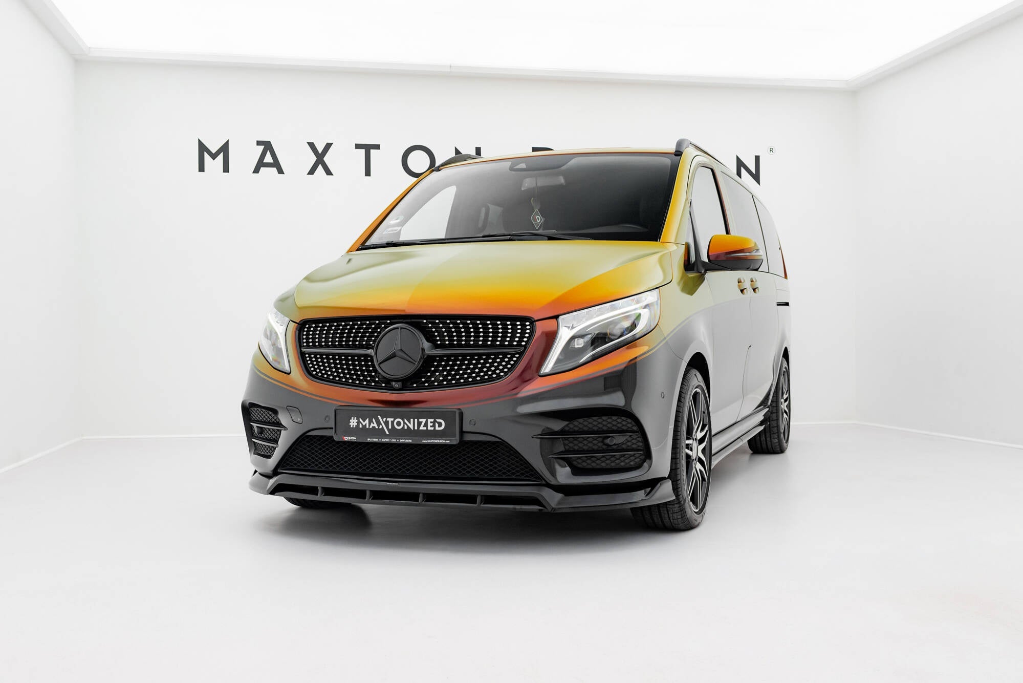 Maxton Design Splitter delantero V.6 para Mercedes-Benz V-Class AMG-Line W447 Facelift - imagen 1