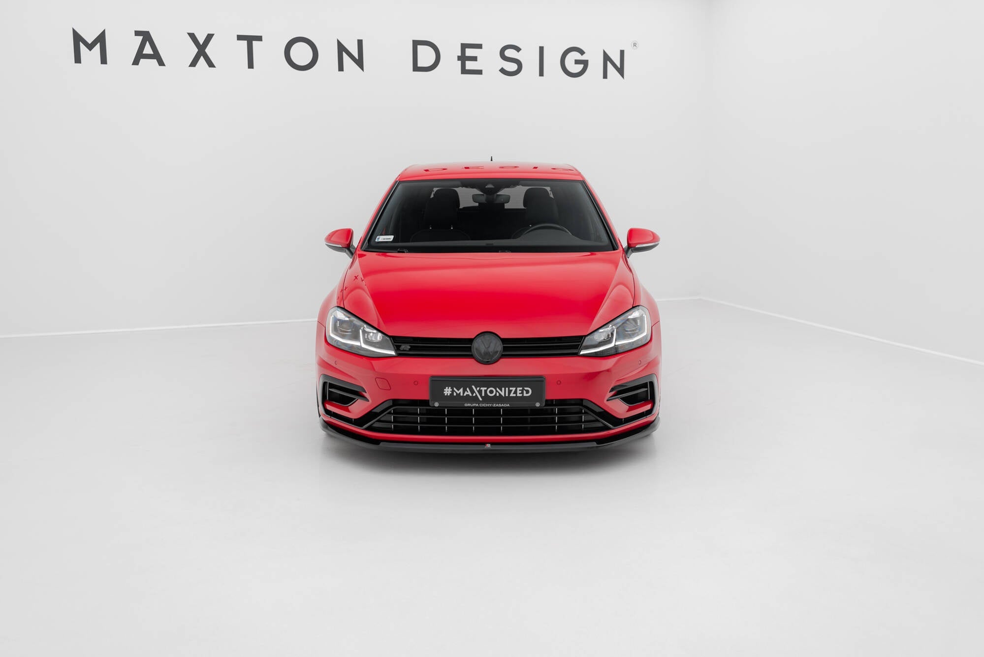 Maxton Design Splitter delantero V.6 para Volkswagen Golf R / R-Line Mk7 Facelift - imagen 2