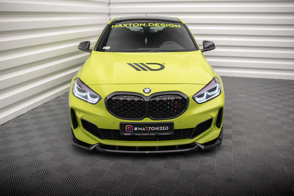 Maxton Design Splitter delantero V.7 para BMW 1 M-Pack / M135i / 128ti F40 - imagen 2