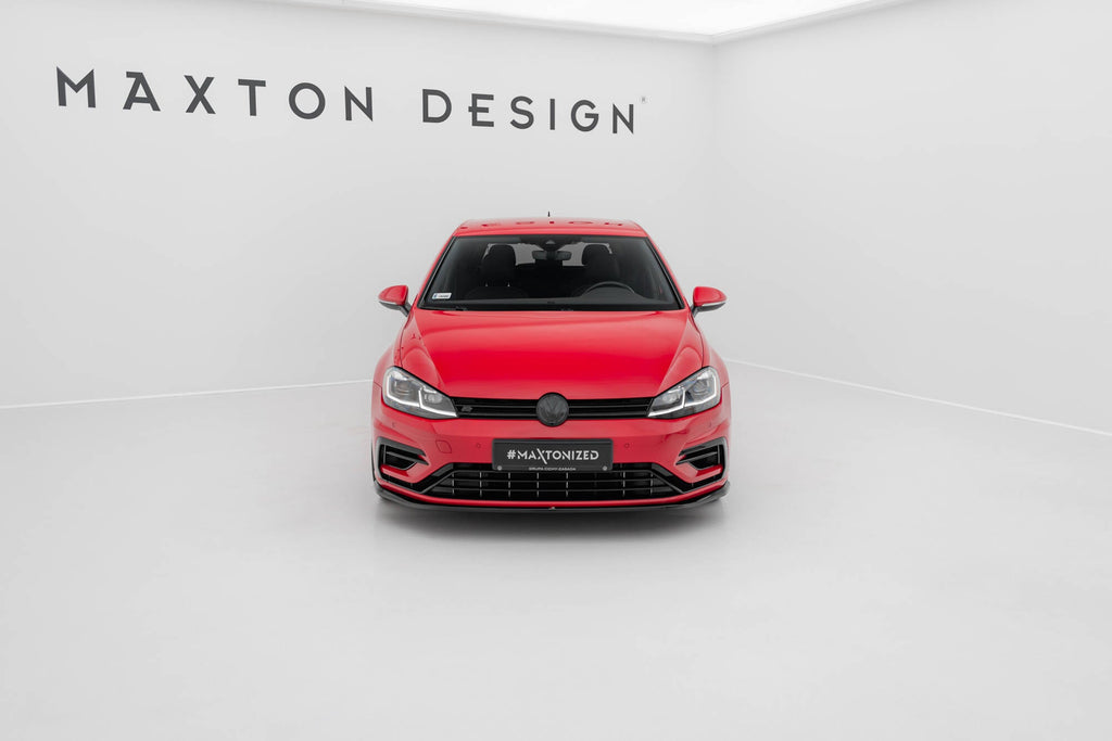 Maxton Design Splitter delantero V.7 para Volkswagen Golf R / R-Line Mk7 Facelift - imagen 2