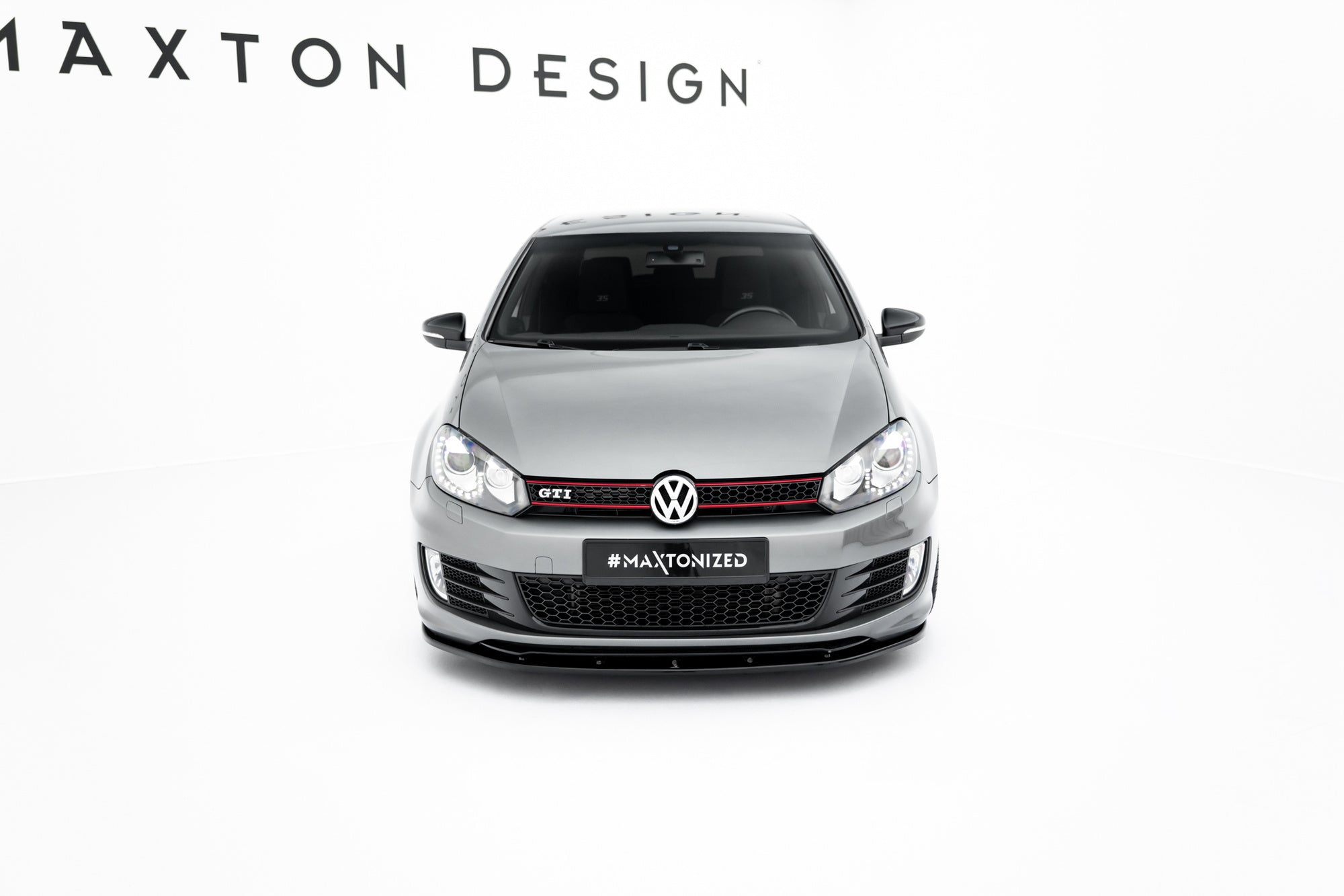 Maxton Design Splitter delantero Ver.2 para Volkswagen Golf Mk6 (FOR Golf GTI 35TH) - imagen 2