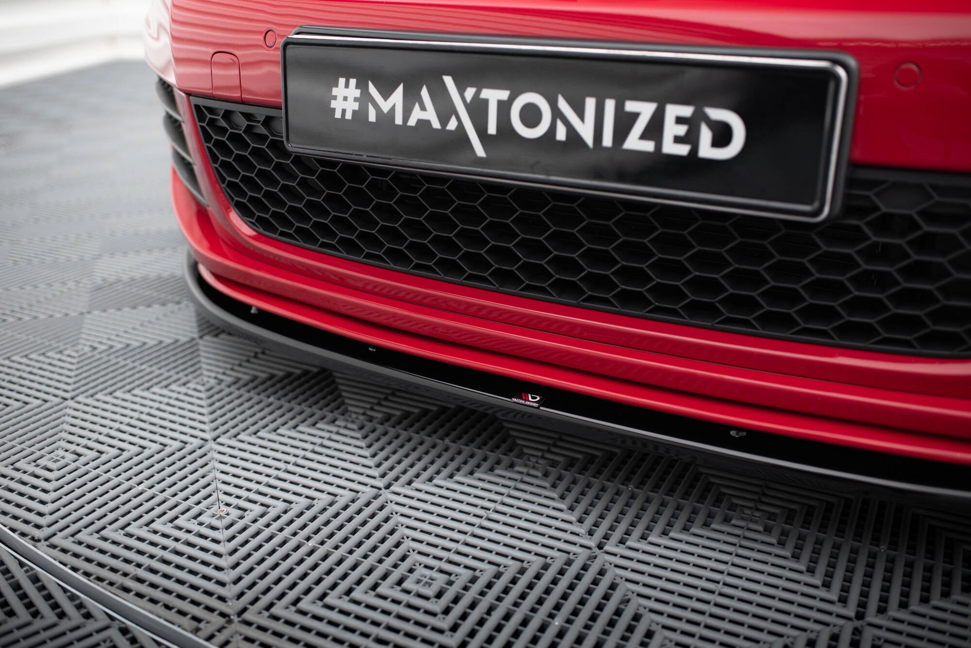 Maxton Design Splitter delantero Ver.2 para Volkswagen Golf Mk6 GTI - imagen 3