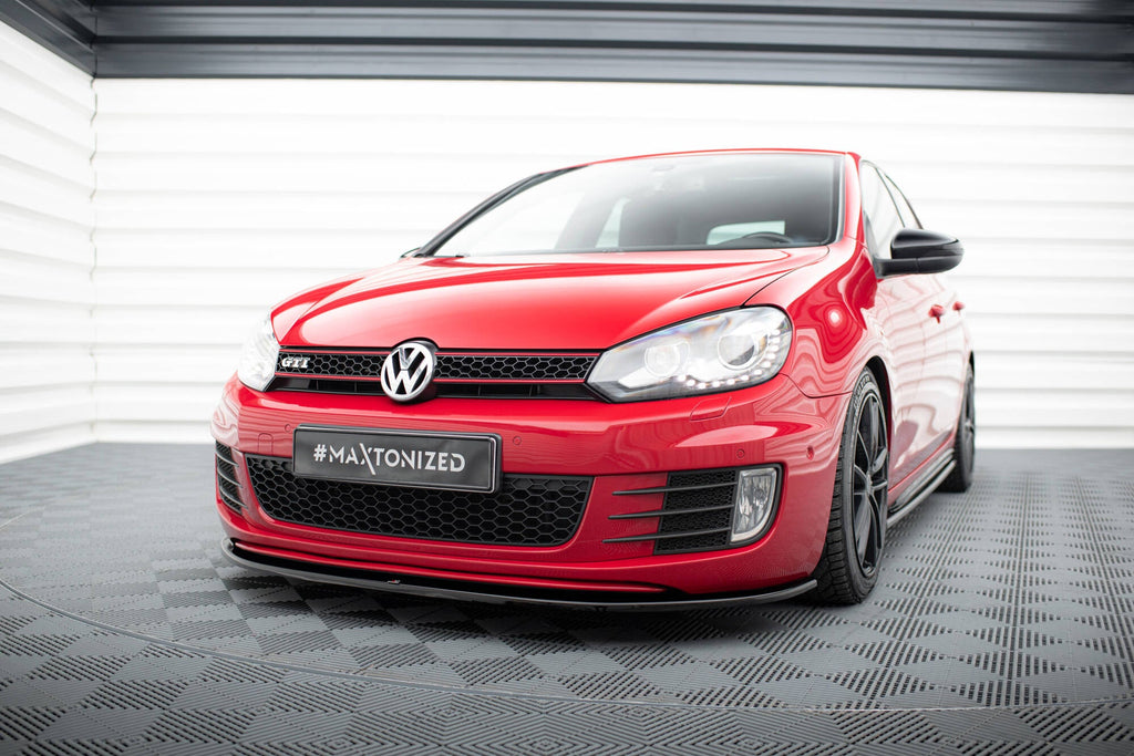Maxton Design Splitter delantero Ver.2 para Volkswagen Golf Mk6 GTI - imagen 1