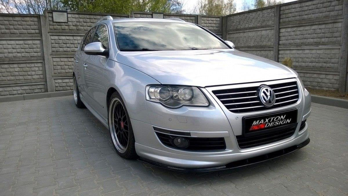 Maxton Design Splitter delantero para Volkswagen Passat B6 R-LINE - imagen 1