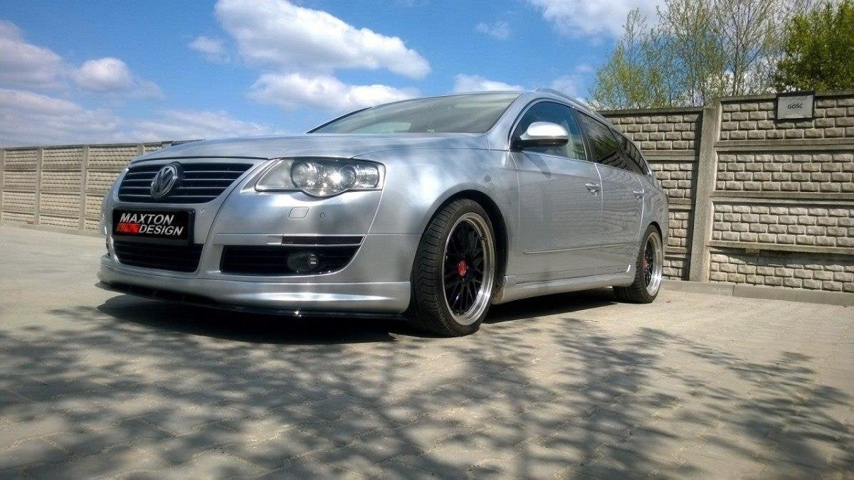 Maxton Design Splitter delantero para Volkswagen Passat B6 R-LINE - imagen 2