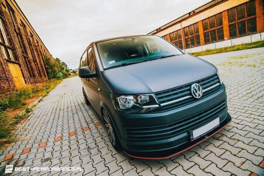 Maxton Design Splitter delantero V.1 para Volkswagen T6 - imagen 2
