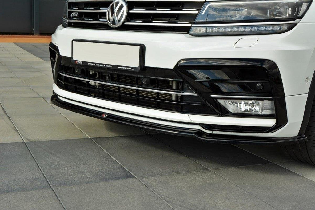 Maxton Design Splitter delantero para Volkswagen Tiguan Mk2 R-Line - imagen 1