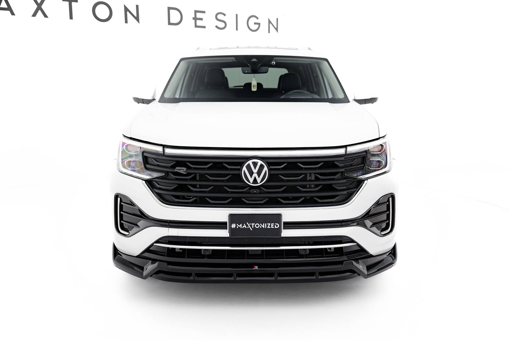 Maxton Design Splitter delantero para Volkswagen Atlas R-Line Mk1 Facelift 2 - imagen 2