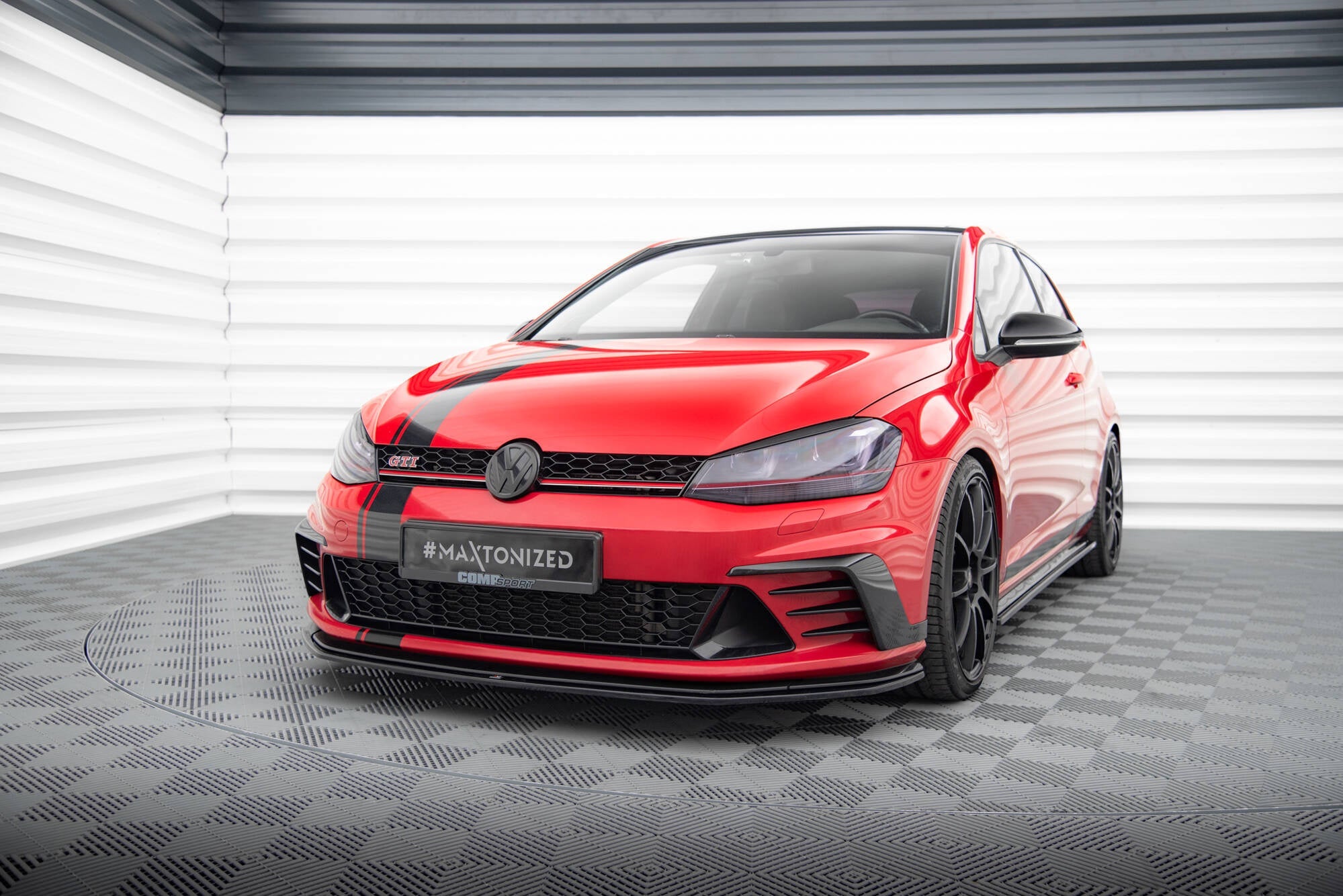 Maxton Design Splitter delantero para Volkswagen Golf GTI Clubsport Mk7 - imagen 1