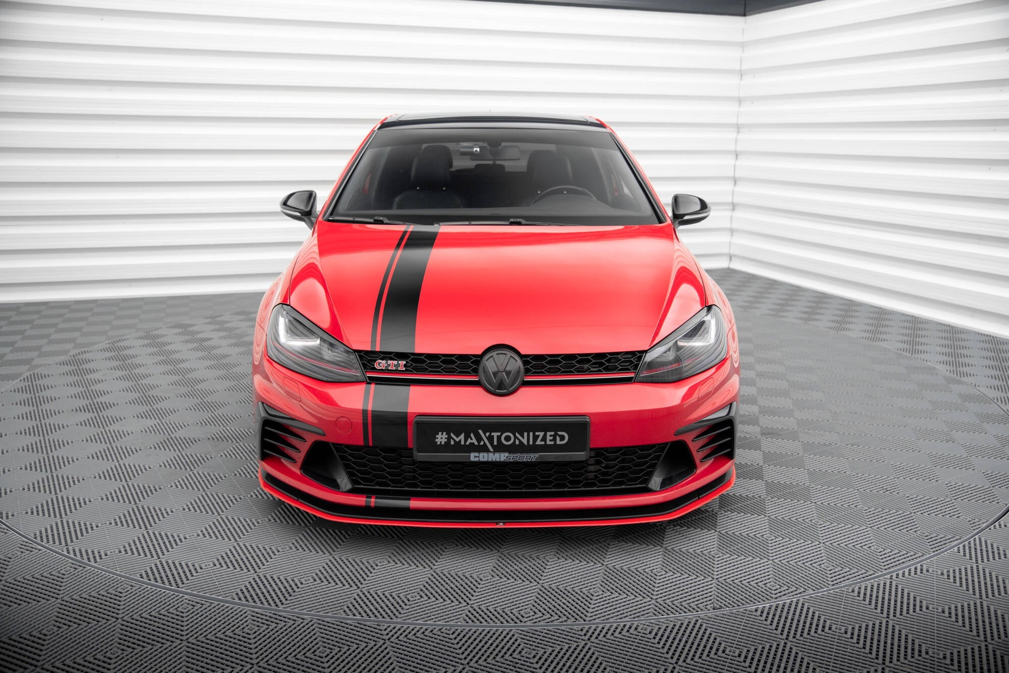 Maxton Design Splitter delantero para Volkswagen Golf GTI Clubsport Mk7 - imagen 2