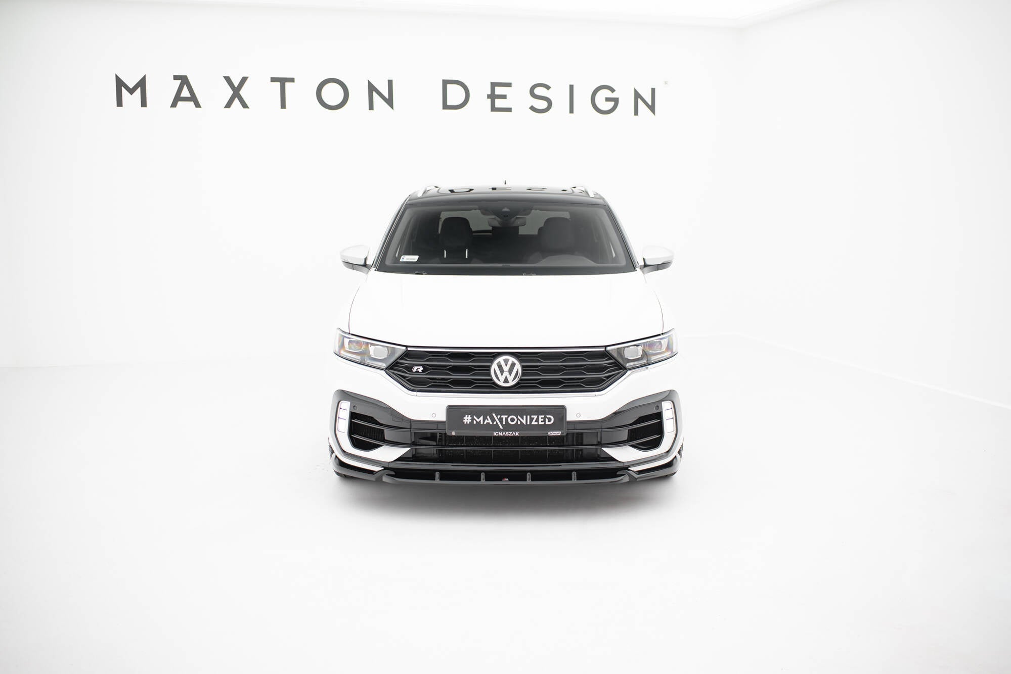 Maxton Design Splitter delantero para Volkswagen T-Roc R Mk1 - imagen 2