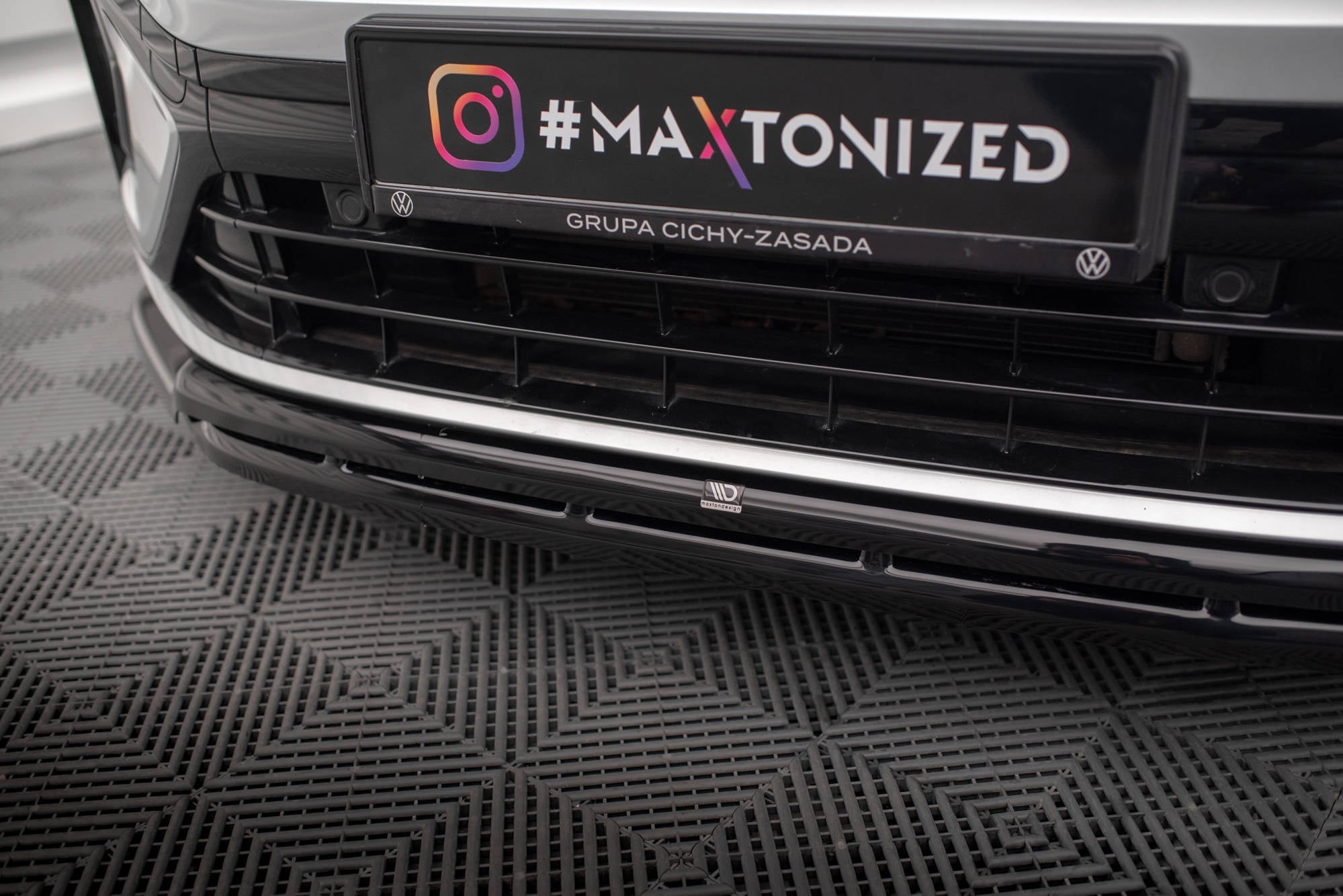 Maxton Design Splitter delantero para Volkswagen Taigo R-Line Mk1 - imagen 3