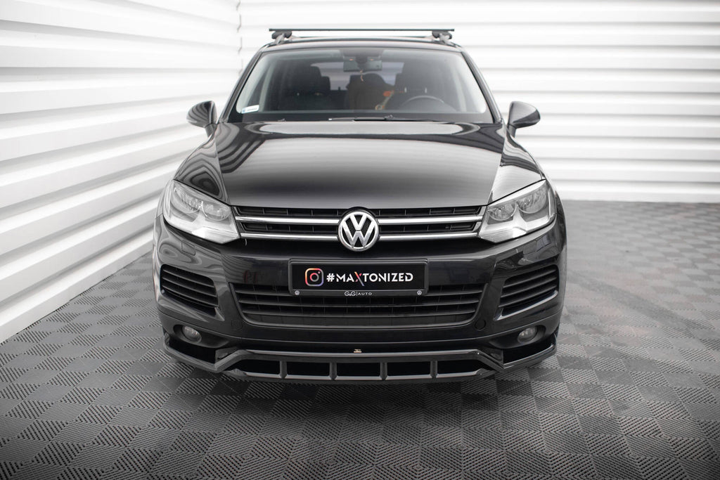 Maxton Design Splitter delantero para Volkswagen Touareg Mk2 - imagen 2