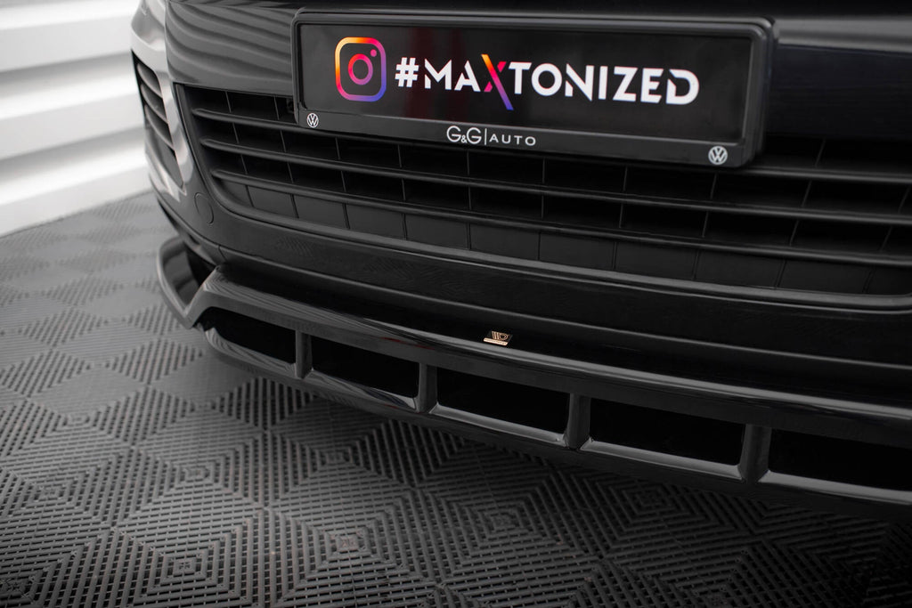 Maxton Design Splitter delantero para Volkswagen Touareg Mk2 - imagen 3