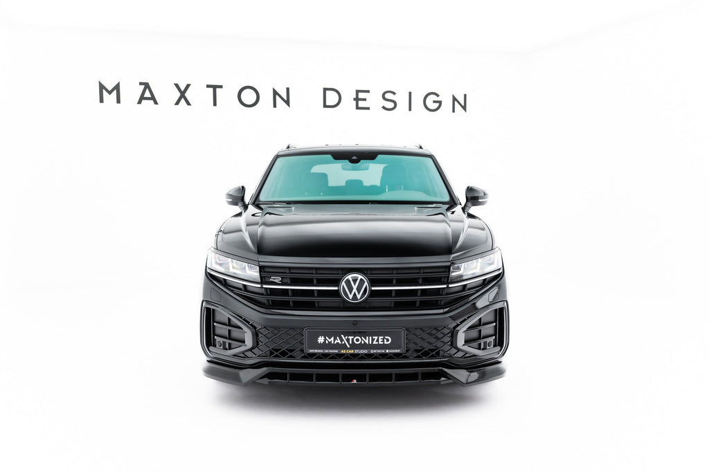 Maxton Design Splitter delantero para Volkswagen Touareg R-Line Mk3 Facelift - imagen 5