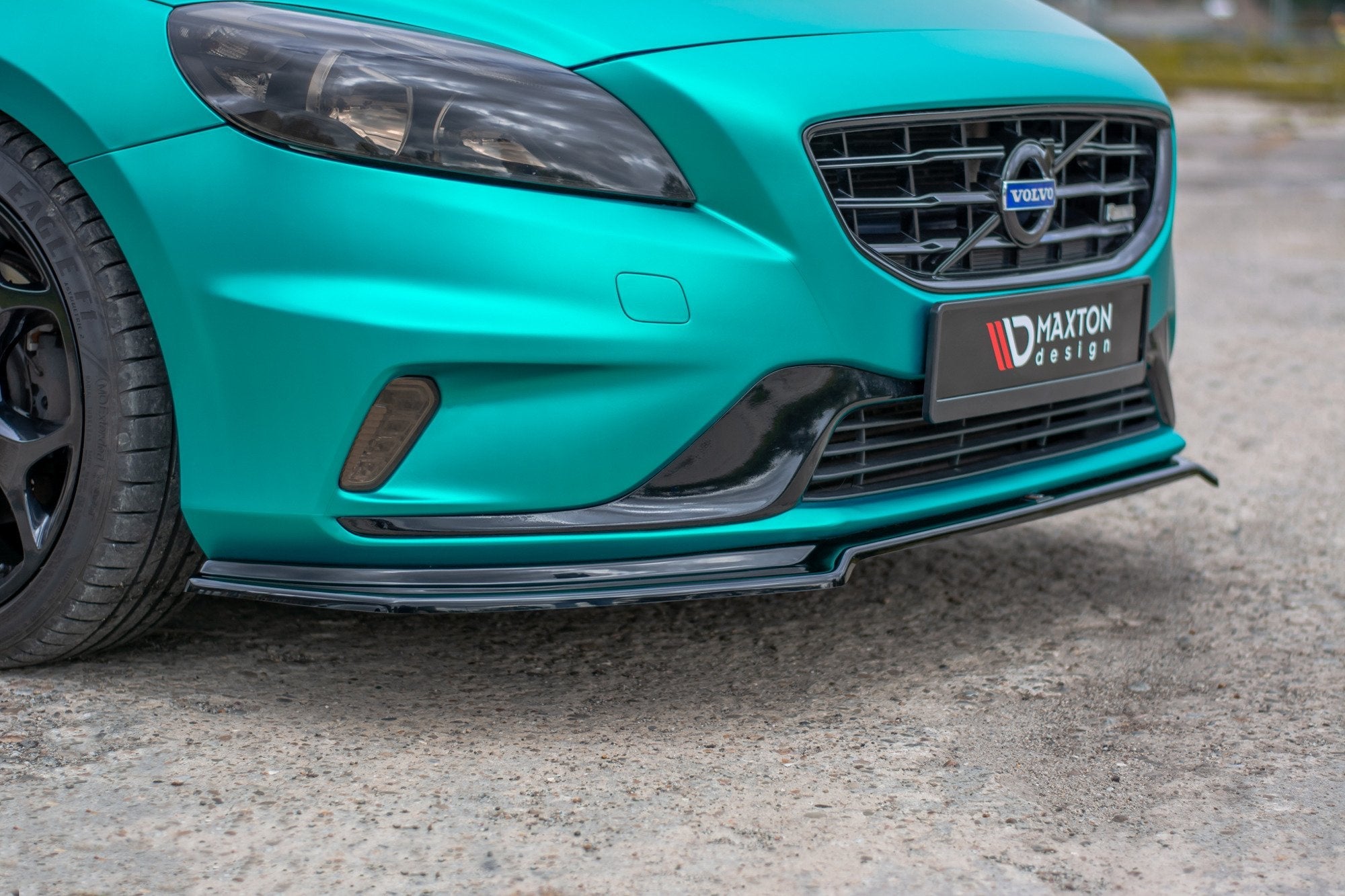 Maxton Design Splitter delantero para Volvo V40 R-design - imagen 2