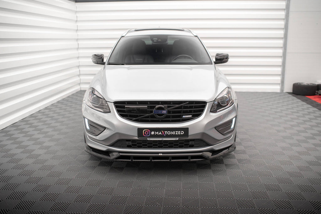 Maxton Design Splitter delantero para Volvo XC60 R-Design Mk1 Facelift - imagen 2